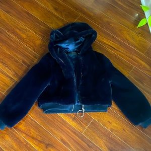 Missguided Londunn collection faux fur cropped jacket - superrrrrrr soft!!!